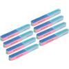 LALADEFIEE Set 8 Pezzi Lime per Unghie Professionali 6 Lati e 7 Passaggi, Blocchi Buffer in Spugna per Manicure Professionale, Strumento per Unghie Finte e Donne