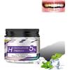 Generisch Idrossiapatite Dentifricio Compresse 62 Capsule, Hydroxyapatite Toothpaste Tablet, Dentifricio Idrossiapatite, Rimuove efficacemente la placca dentale, previene il tartaro e l'alito cattivo per l'uso