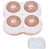 Yosoo Health Gear Testine di Ricambio per Rasoio Elettrico, Testina di Ricambio per Depilazione Flawless Legs, Testina per Rasoio Elettrico per del Corpo