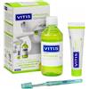 Vitis Set ortodontico 2 in 1 con spazzolino da denti, previene e risolve i problemi ortodontici più comuni
