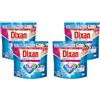 Dixan Power Caps Color, Detersivo Lavatrice in Capsule, 4 x 35 capsule lavaggi
