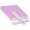 BLESWIN 25 lime per unghie, grana 80, grana BLESWIN 80/80, lime per unghie Jumbo per unghie acriliche, lima per unghie double-face per manicure, pedicure e unghie acriliche
