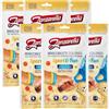 Zanzarella Braccialetti Antizanzare Per Bambini e Adulti In Silicone Atossico A Base Di Oli Essenziali A Lunga Durata (Sport, 6 Unità)