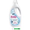 Beni Culinari 6 detergenti Scala Detersivo Lavatrice Igiene bicarbonato - Detersivo liquido elimina gli odori - profumo marittimo - 37 lavaggi 1500 ml + portachiavi Beni Culinari