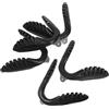 Warmhm Kit 5 Pezzi Naselli Imbottiti per Occhiali Sportivi in Silicone Antiscivolo Sostituzione Nasello per Occhiali da Sole Supporto Nasale Morbido e Flessibile per Attività Sportive