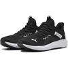 PUMA Scarpe da Corsa SOFTRIDE Enzo 5 Slip Tech Unisex, Nero-Grigio Scuro, 40, Puma Nero Freddo Grigio Scuro, 40.5 EU