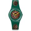 Swatch Orologio Swatch Gent GG221 Al quarzo (batteria) Plastica Quandrante Multicolor Cinturino Silicone