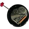 CHICHIYANG 26.00 mm Diametro Esterno Movimento Orologio al Quarzo per Ronda 715 Orologi Pats Parti di Ricambio Orologio Accessorio, Date at 6