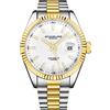 Stuhrling Original Orologio al quarzo da uomo Symphony Regent Coronet, orologio da polso in acciaio inossidabile