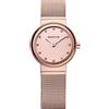 BERING Donna Analogico Quarzo Classic Orologio con Cinturino in Acciaio inossidabile Cinturino e Vetro zaffiro 10122-366