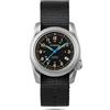 BODERRY Orologio Uomo Automatico Titanio - 40mm Orologio da Campo Militare, Movimento Meccanico Giapponese, Funzione Giorno-Data, Corona a Vite, Impermeabile 100m, Cinturino in Nylon - VOYAGER