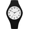 BIEWO Lady Jelly Series - Orologio da polso al quarzo, con cinturino in silicone, elettronico, per donne giovani