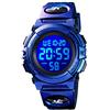 Dayllon Orologio digitale per bambini Sport all'aria aperta 50M impermeabile orologi elettronici sveglia 12/24 H cronometro calendario ragazzo ragazza orologio da polso, Viola, Cinturino