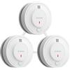 X-Sense Rilevatore di Fumo e Allarme Anti-incendio Interconnesso Wireless con batería para 10 años, Conforme allo Standard EN 14604, SD19-W, 3 pezzi
