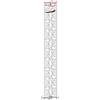 SCEDIL Trabattello altezza di lavoro 16,25 m in acciaio serie M5 ITALY - made in italy I SCEDIL