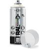 HQS High Quality Spray HQS RAL MASTER Bomboletta di Vernice Spray 400ml Nitro Colori Ral (1, Ral 9001 Bianco Crema Lucido)