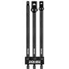DOWELL Kit di adattatori Dowell per mandrino di impatto Foret d'estensione con supporto 1/4, 3/8, 1/2 Kit di mandrino di guida Foret d'estensione ad alta velocità per chiave a impulsi (91 mm)