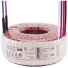 Lumonic trasformatore toroidale 50VA 2x12V per sistemi audio, industriali, alogeni e a binario - tensione d'ingresso 230V - tensione secondaria 24V - modello RSO-826020