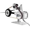 Legwfdthy Levigatrice a nastro, a basso rumore, levigatrice a nastro, lucidatrice a nastro, senza brushless, in legno, set di affilacoltelli, levigatrice elettrica, levigatrice per desktop, lucidatrice a