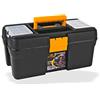 dema Art Plast 5500 Valigetta Porta Utensili in plastica, Nero/Giallo