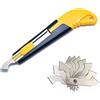 YouU 1 Taglierino Pieghevole, Taglierina Acrilica Dello Strato del Plexiglass, Coltello Portabile, Cutter Multifunzione con 10 Lame di Ricambio