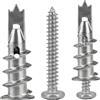 Newoutset 90 Pz M4 Viti Acciaio Inox, Autofilettanti per Cartongesso | Tassello Autofilettante in Acciaio inossidabile con Viti per Impieghi Gravosi