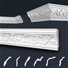 Marbet Design Marbet soffitto modanature bianco pacchetto risparmio di styrofoam EPS - stucco modanature fantasia, nel design tradizionale - (68 metri B-26) stucco angolo stampaggio modanatura muro