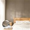 Stickyart Pannelli Decorativi Per Pareti Effetto Legno Marrone Grigio 30cmX400cm Carta da Parati Adesiva Muro Camera da Letto Pannello Decorativo Parete Soggiorno Boiserie Adesiva per Pareti in Legno