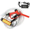 ZMdooreasy Pompa elettrica sommergibile per olio e acqua, per diesel, multi tensione, 12 V, 24 V, 220 V, pompa in acciaio inox da 51 mm e tubo in acciaio da 4 metri per un trasferimento affidabile del