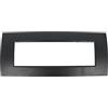 puntoluceled Placca Quadra in tecnopolimero compatibile con BTicino Living Light 7 moduli Nero - Cornice frontale da incasso cassetta 507