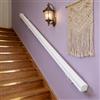 KEPMOGOH Corrimano Per Scale In Legno Da 50-600 Cm, Ringhiere Per Anziani Con Montaggio A Parete, Supporto Per Mani Di Sicurezza, Asta Per Corridoio, Passamano Per Terrazze Di Loft(A,400cm)