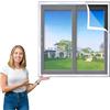 Jespeed Zanzariera Finestra 50x150cm Bianco con Prevent flying into foreign objects per Bambini E Animali Domestici