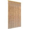 vidaXL Tenda Antimosche per Porte in Bambù 120x220 cm