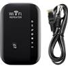 Swokely Ripetitore WiFi 300M Amplificatore di segnale wireless WiFi Range Extender con connessione Ethernet, facile configurazione relè/AP 2 modalità di lavoro portatile WiFi Extender Signal Extender