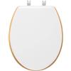 5 five simply smart 5five - Sedile per WC in Legno Bianco Modern Color