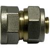 FAIDF Raccordo diritto F per tubo multistrato a stringere 3/4 x26 -conf