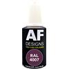 Alex Flittner Designs Penna per ritocchi RAL 4007 PORPURA VIOLETTO opaco 20ml Penna acrilica per ritocchi Vernice per riparazioni Legno Metallo Mobili Bagno