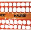 MAURER Rete per Cantiere Impalcature Ponteggi H 120 cm Lunghezza 50 mt Arancio Maurer