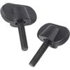 Whychstore Per Makita 251896-4 vite ad aletta, M5x20 Rip Fence Bolt per BSS610 BSS611 5704RK, confezione da 2 pezzi di ricambio in metallo