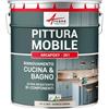 ARCANE INDUSTRIES Vernice per mobili da cucina, piano di lavoro e bagno - ARCAPOXY - 261-2,5 kg (fino a 30 m² in 2 strati) Bianco Crema - RAL 9001 - ARCANE INDUSTRIES