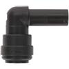 Sealey JGCET12 stelo gomito 12 mm Confezione da 5 (John Guest - PM221212E) - rosso (pezzi)