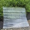 Geovne Fogli Pretagliati di Vetroresina Ondulata,Pannelli da Tetto Trasparente,Lastra Resistente ai Raggi UV Isolante,Copertura Tettoia,Pannelli Tetto per Serra di Garage,1mm (0.9x0.75m/35x29in,1 Pcs)