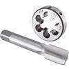 Burkit M26 X 1,5 Maschio e Die Set mano destra, M26 x 1,5 Filettatura Macchina Maschio e Fustella Rotonda