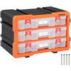 Monzana Box Portaminuterie Organizer espandibile 36 scomparti Contenitore Minuterie Utensili Officina