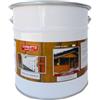 ZAMBOTTO VERNICI Smalto cerato a solvente (flatting) LUCIDO per legno per interni ed esterni da 0,75 a 5 litri (5 Litri, RAL 8011 - Marrone 117)