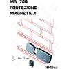 DISEC PROTEZIONE MAGNETICA MG740 PER SERRANDE NERO