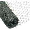 Garmix Rete esagonale per conigli, zincata, 25 mm, 0,6 mm (50 cm, 25 m)