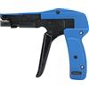 Luqeeg Pistola per Fascette - Strumento di Fissaggio Professionale con Impugnatura in Acciaio per Fascette in Nylon, Chiusura e Taglio in Acciaio Pressofuso Pistola per Fascette per Lavori Elettrici