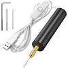 GMBYLBY Portatile Piccolo Trapano Elettrico per Resina Epossidica Gioielli Fare Incisione Legno Penna USB Tool Set