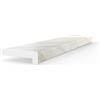 Seiletech.de - Davanzale per finestra in PVC, 15 cm x 110 cm, marmo, per interni, davanzale per interni, al metro, per soggiorno, decorazione, in plastica